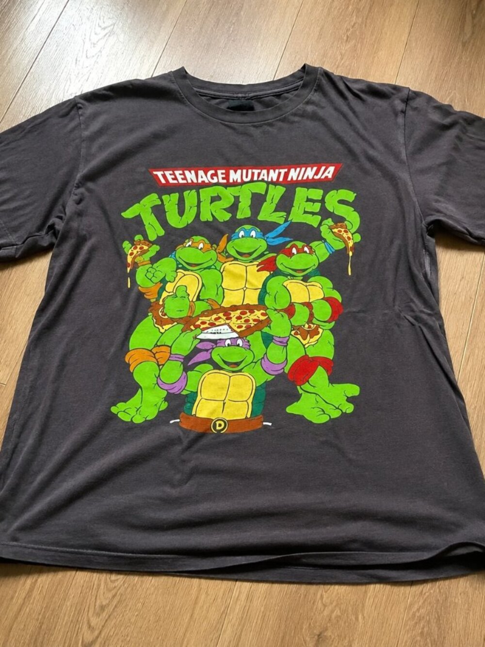 Teenage Mutant Ninja Turtles Shirt, Retro TMNT Pizza Graphic Tee